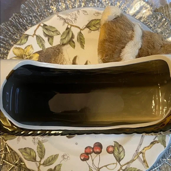 White Ceramic Quilted-Style HANDBAG! - Picture 5 of 9